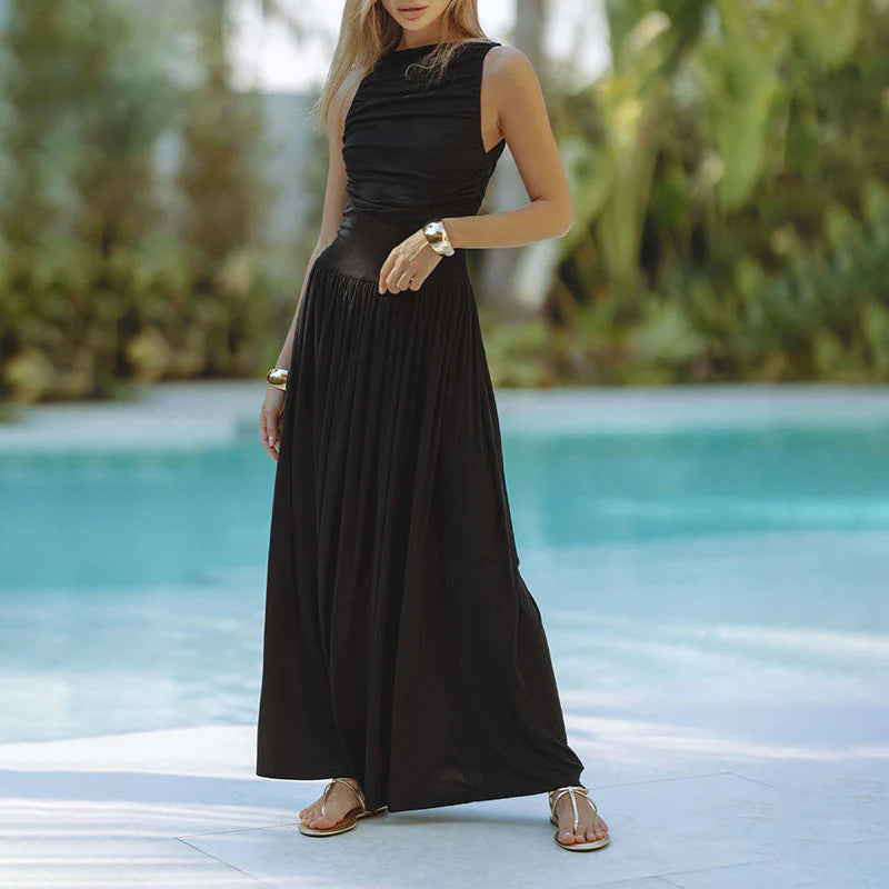 Women’s Summer Ruffle Maxi Dress