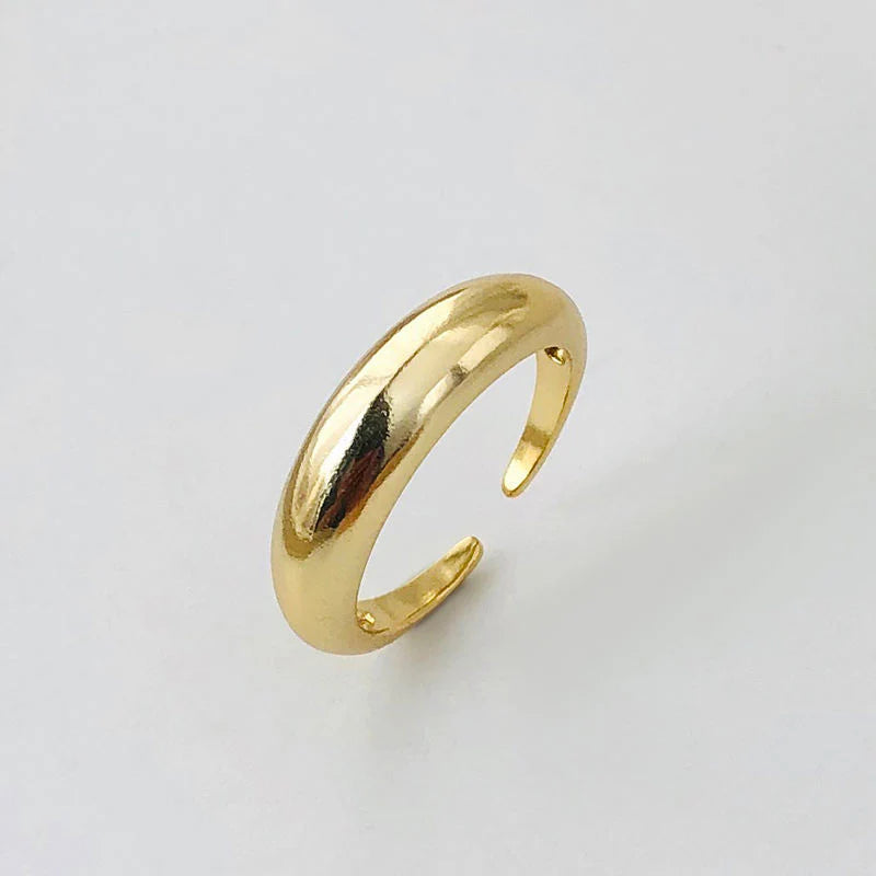 Classic 925 Silver & Gold Plated Ring