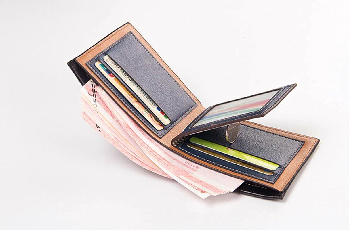 Slim Fit Bifold Card & Cash Wallet