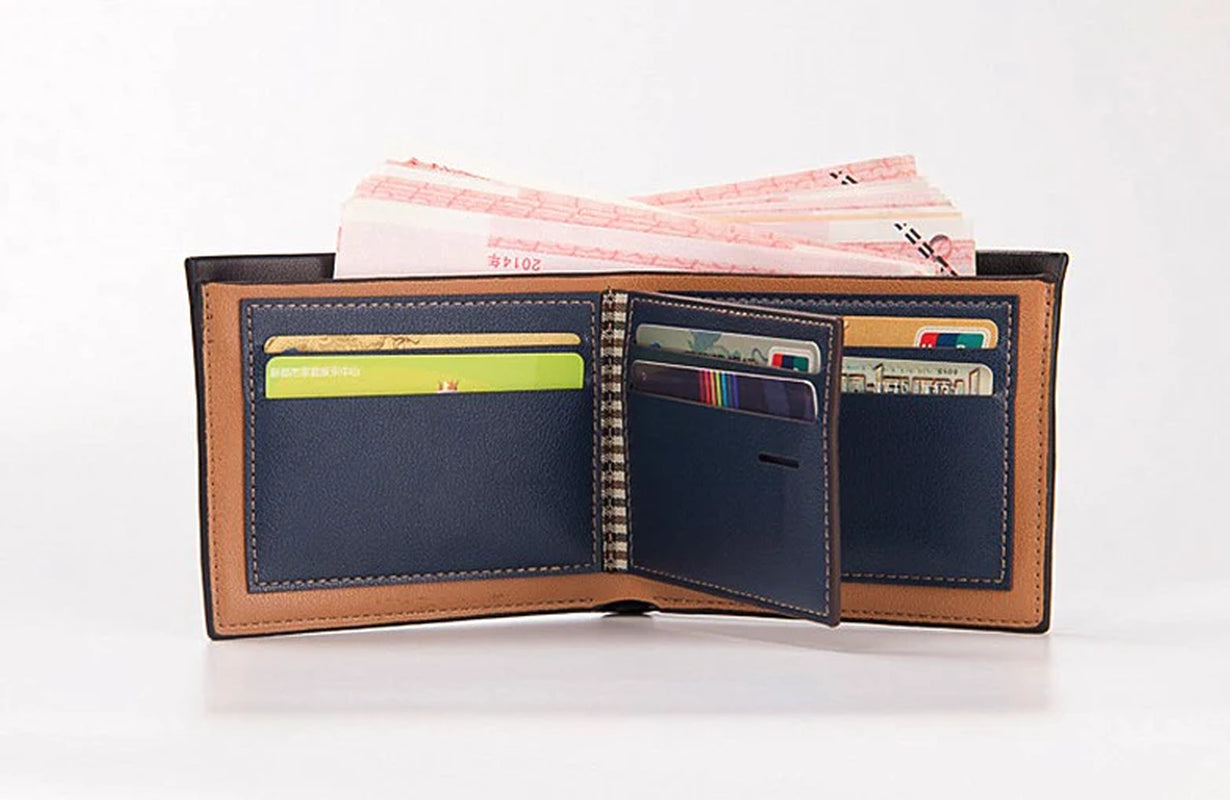 Slim Fit Bifold Card & Cash Wallet