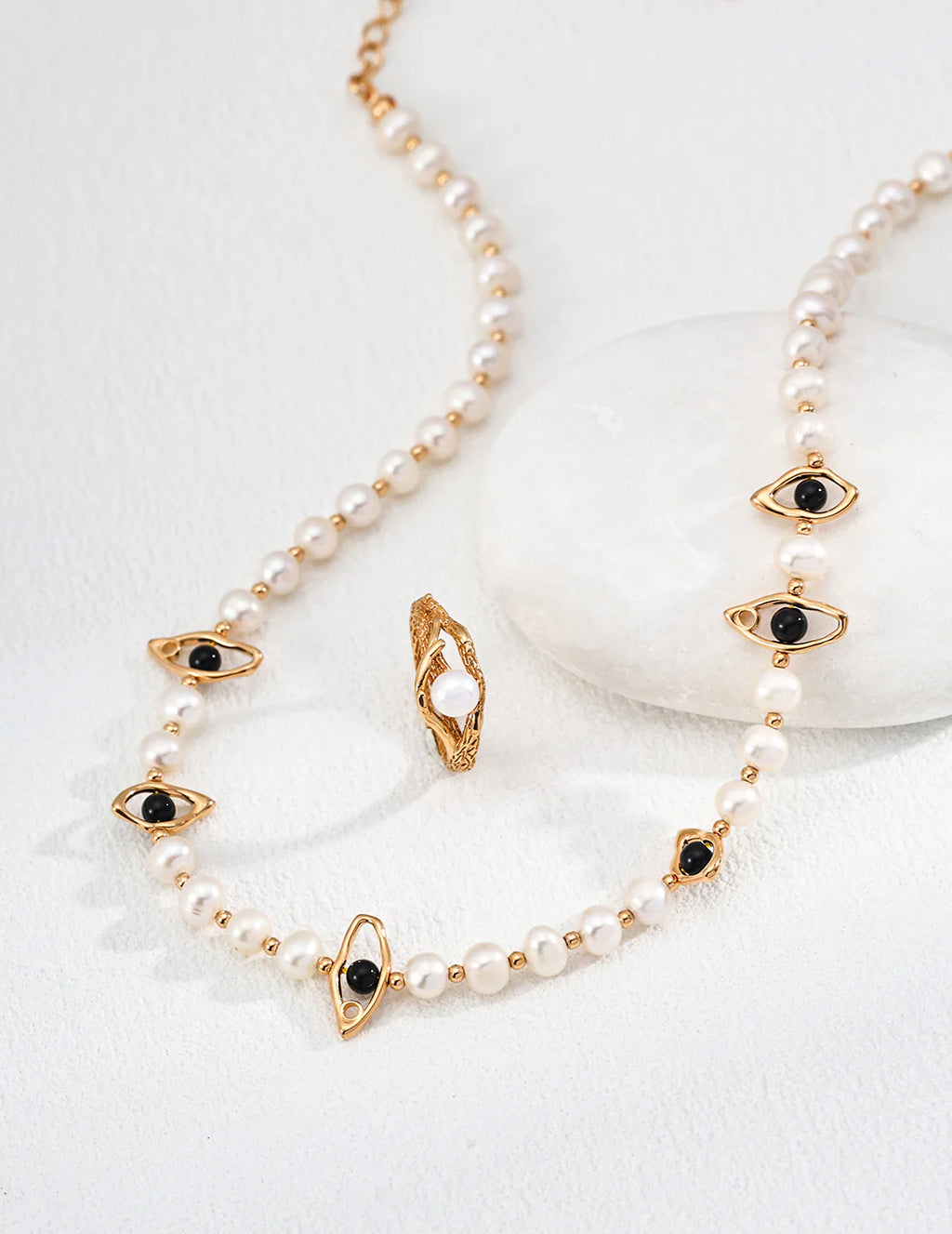 Pure Pearl Minimalist Ring