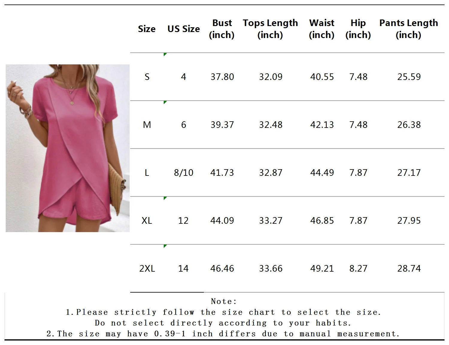 Chic Two-Piece Top & Shorts Set