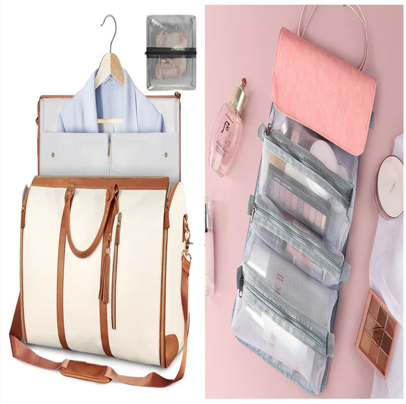 Women’s Foldable Travel Suit & Duffle Bag