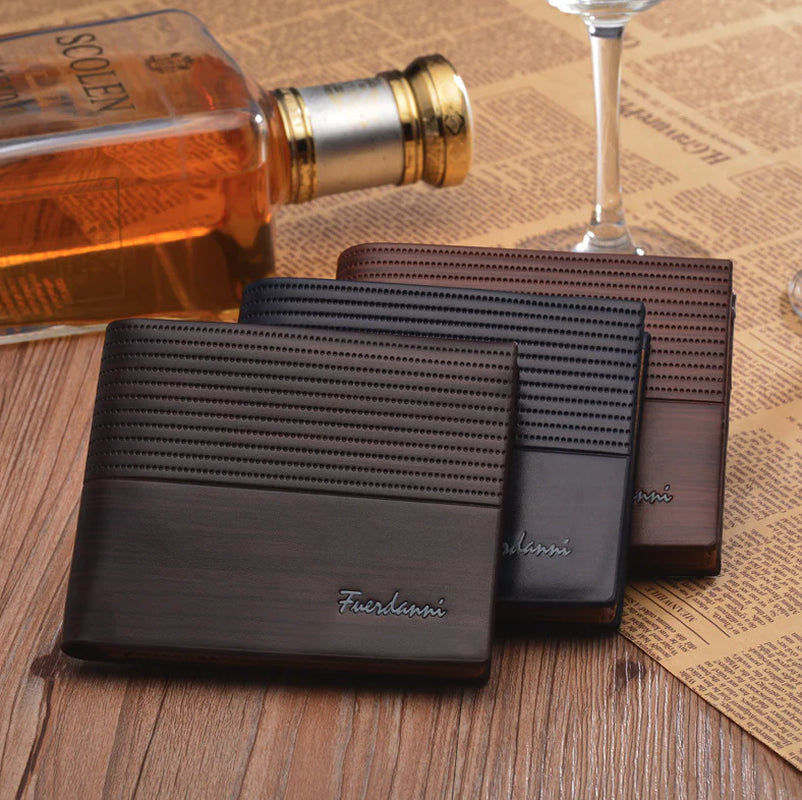Slim Fit Bifold Card & Cash Wallet