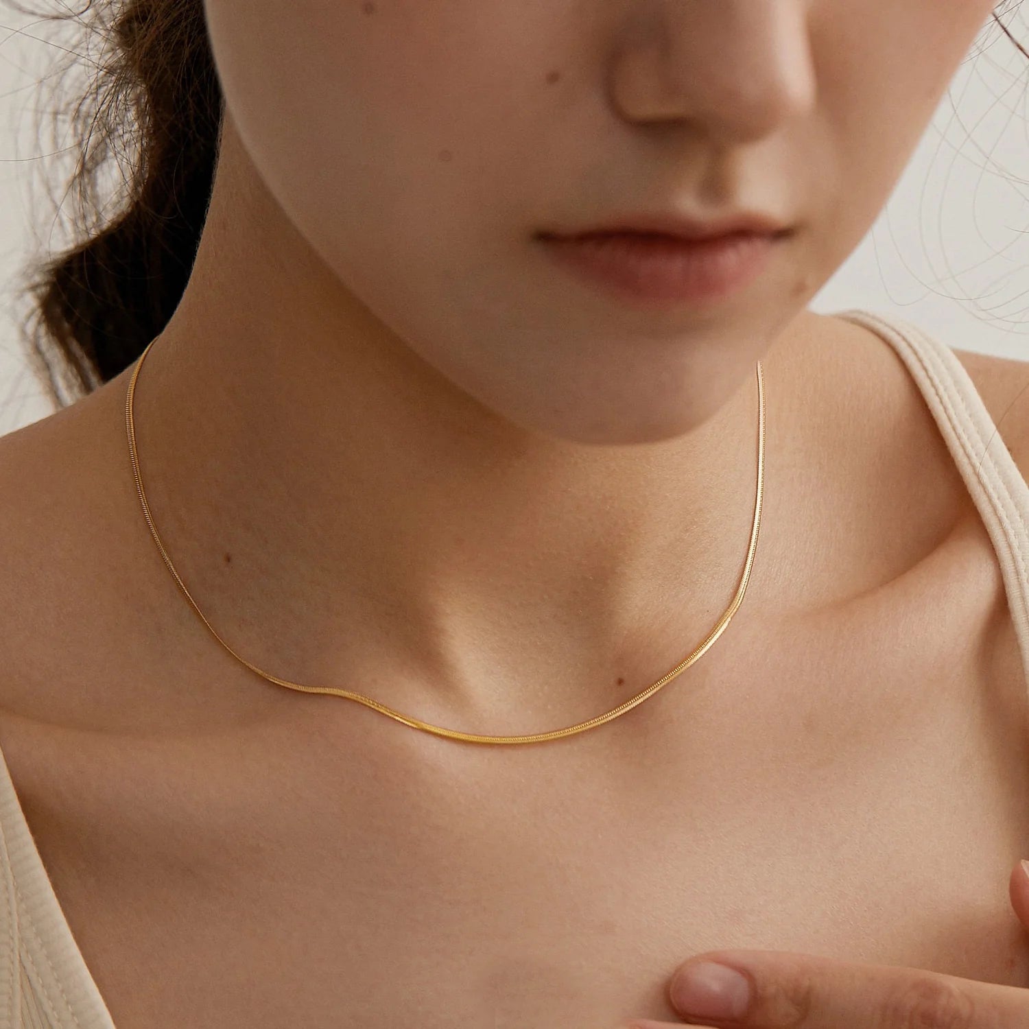 Elegant Layered Gold Choker