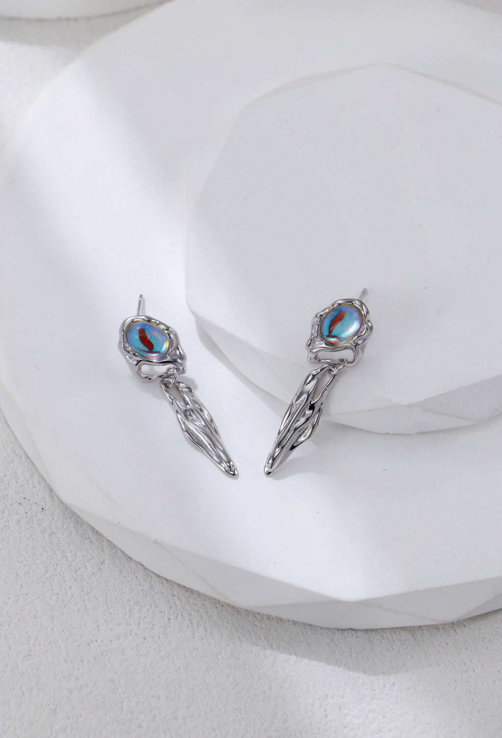 Vintage Moonstone Drop Earrings